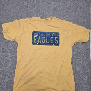 Comfort Colors California Eagles Yellow Tee